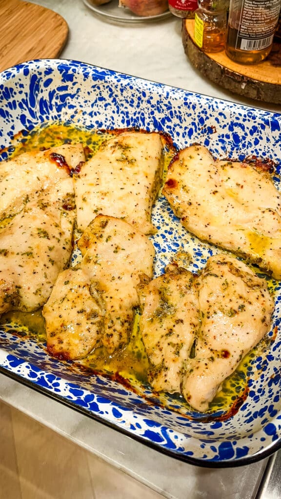 baked chicken with seasoning
