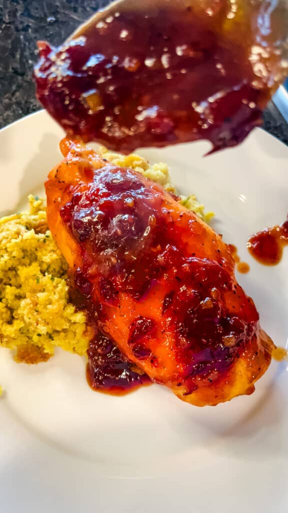 cranberry chicken sauce recipe