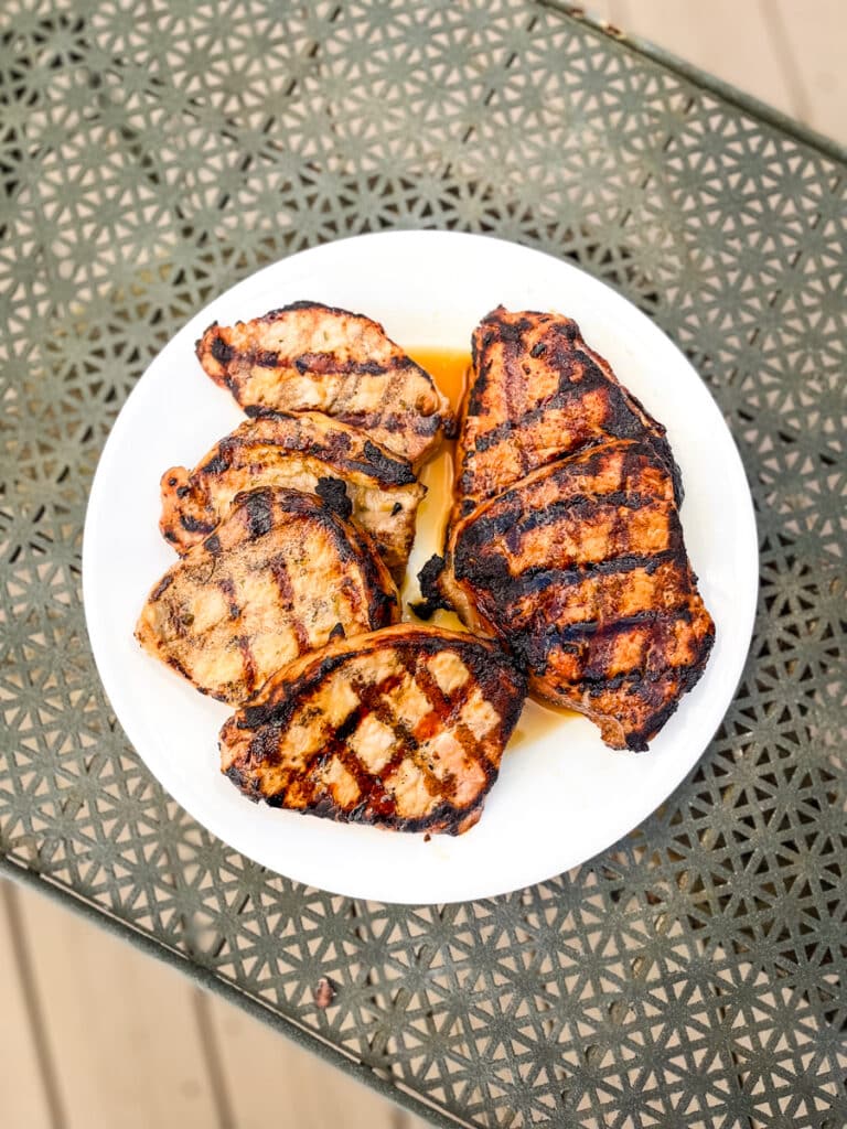 easy grilled pork chops
