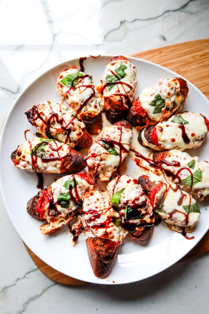 smashed meatball appetizer