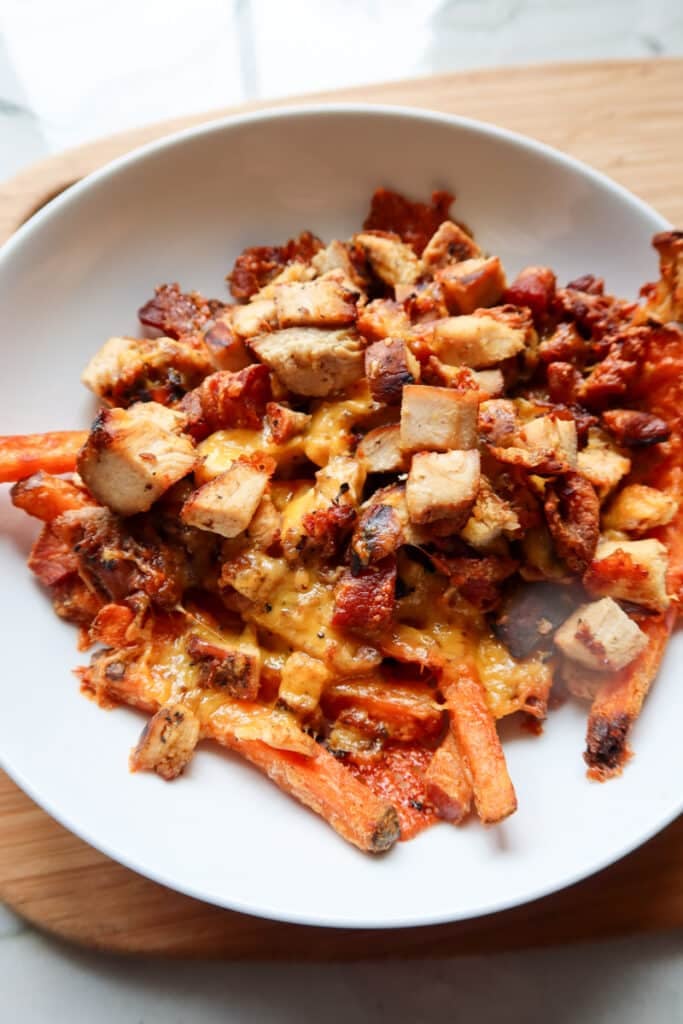 alice springs chicken sweet potato fries