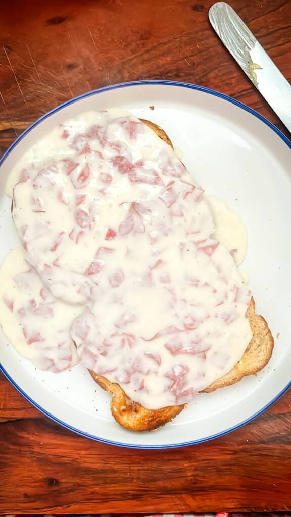 creamed chipped beef recipe