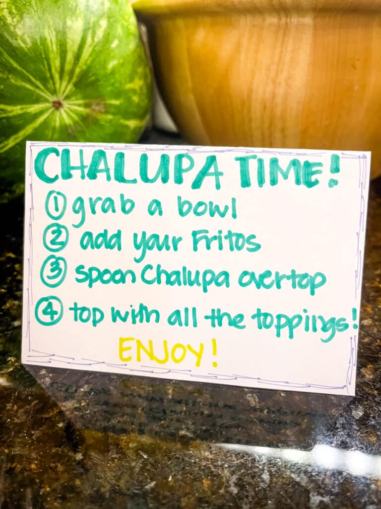 chalupa party instructions