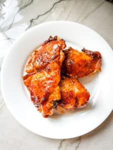 Crispy Baked Chicken Thighs - Sweetpea Lifestyle