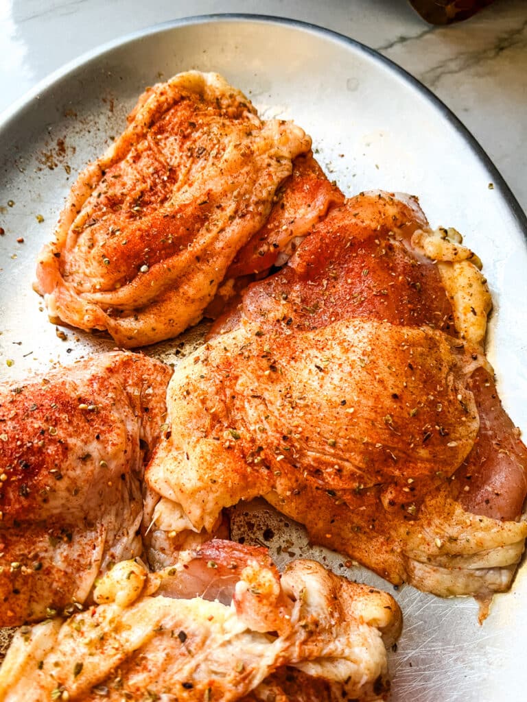 seasoning chicken thighs