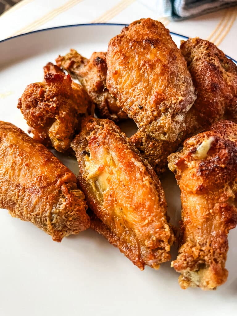 chicken wings with caesar dressing