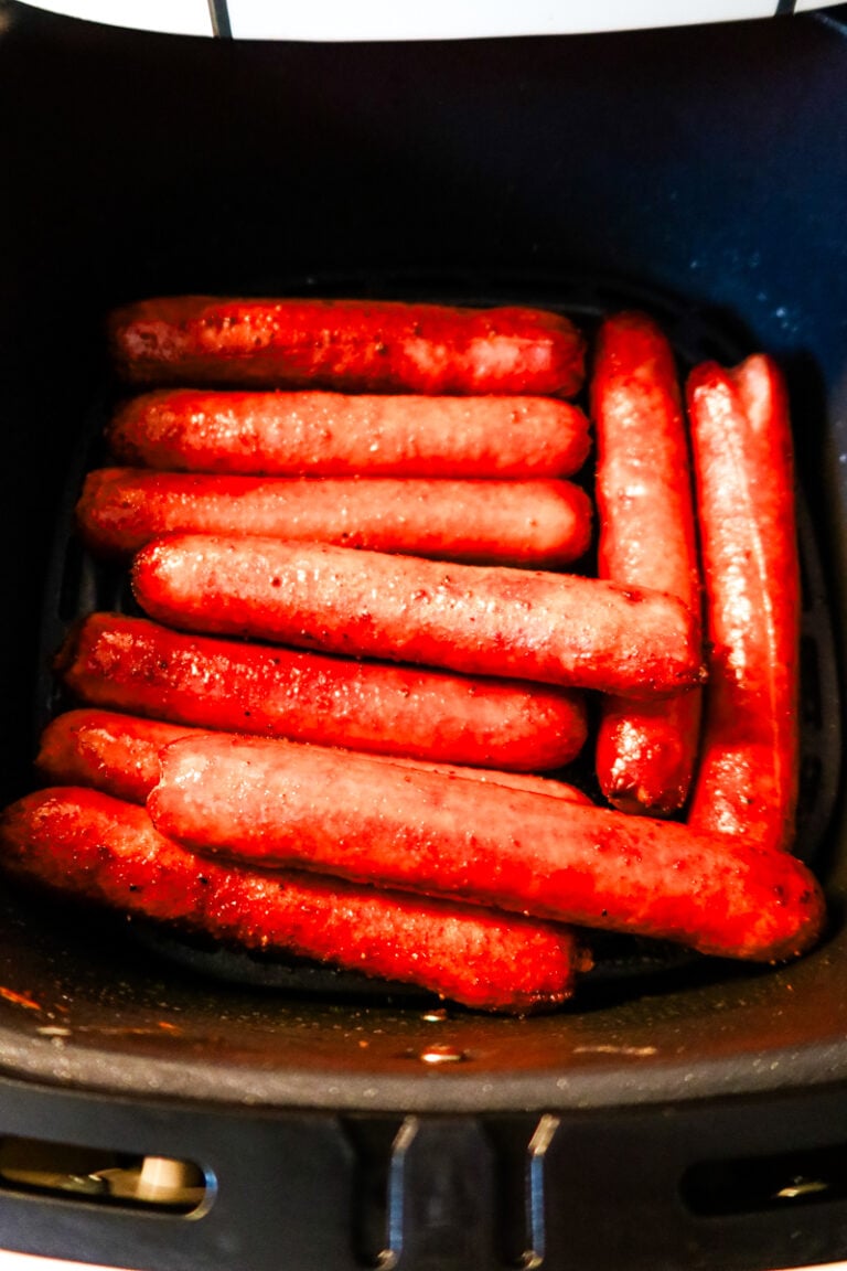 air fryer hot dogs