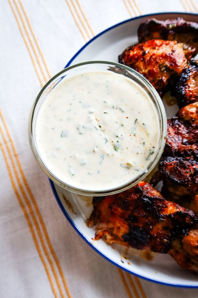 homemade hot honey ranch dressing