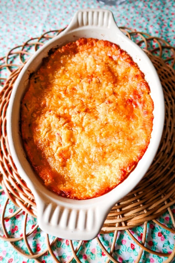 Pimento Cheese Cornbread Casserole