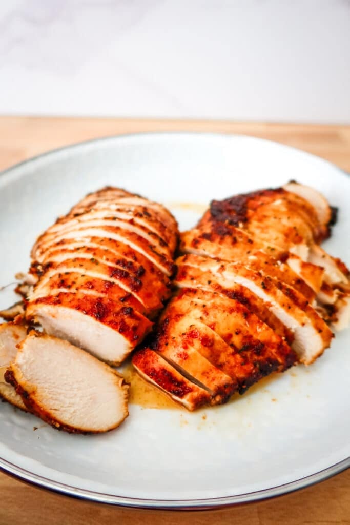 barbecue chicken breast in the air fryer