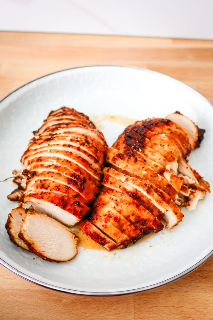 Juicy BBQ Chicken Breasts in the Air Fryer