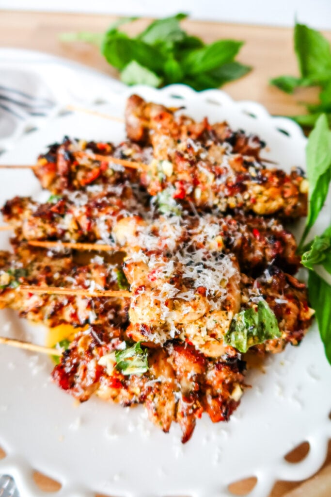 air fryer chicken skewers