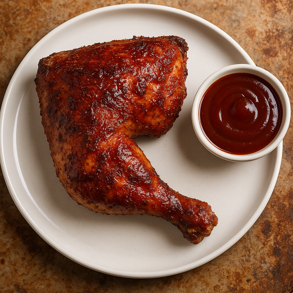 bbq chicken legs in the oven