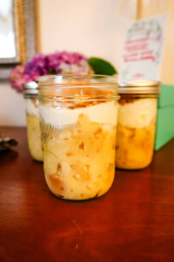coconut banana pudding