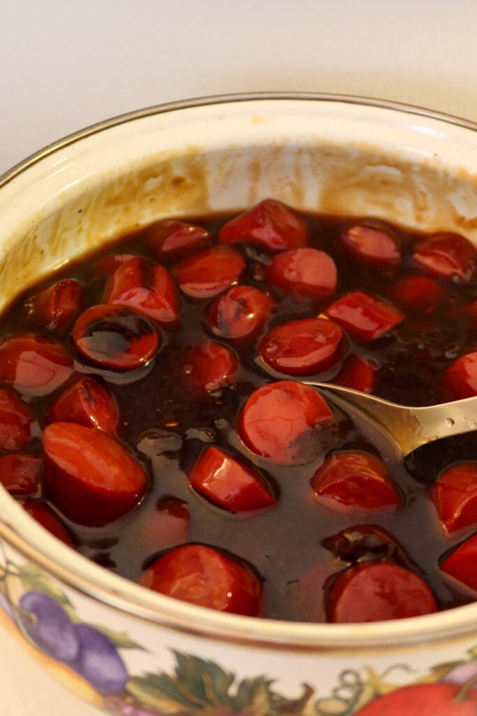  Ingredient Sweet & Tangy Kielbasa