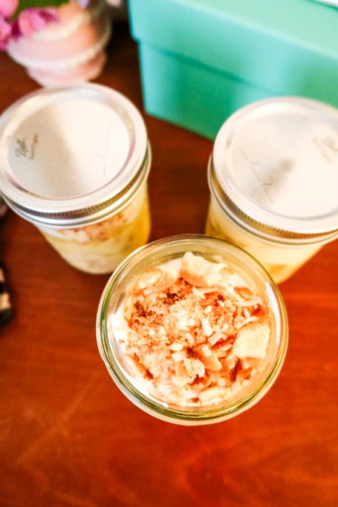 jarred banana pudding