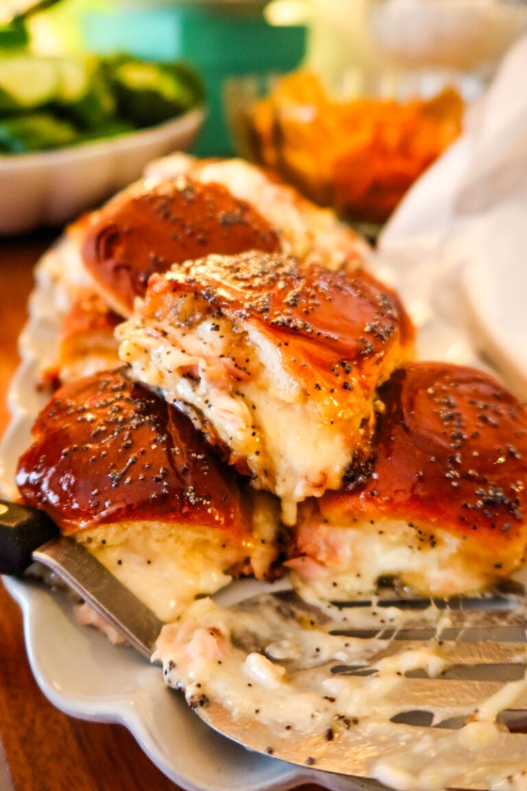 swiss onion dip sliders with ham
