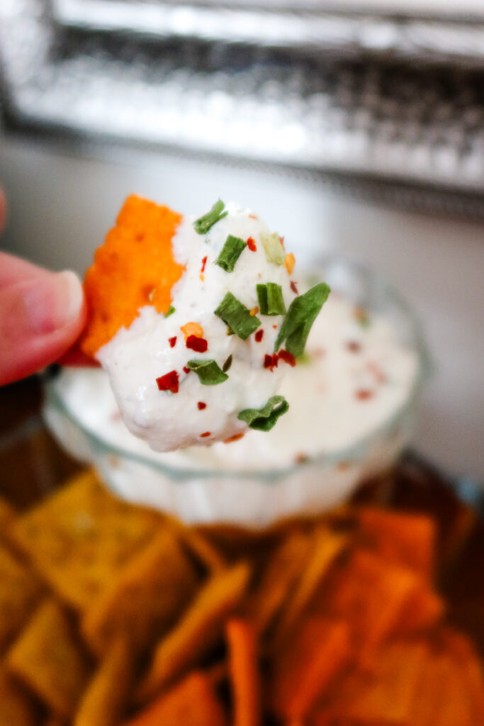 Holiday appetizer Firecracker Dip