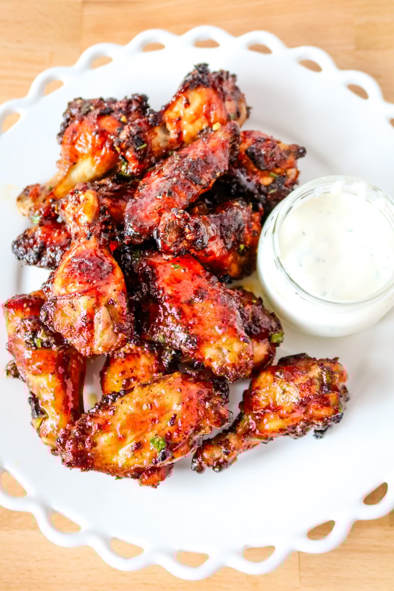 Sweet & Spicy Air Fryer Chicken Wings