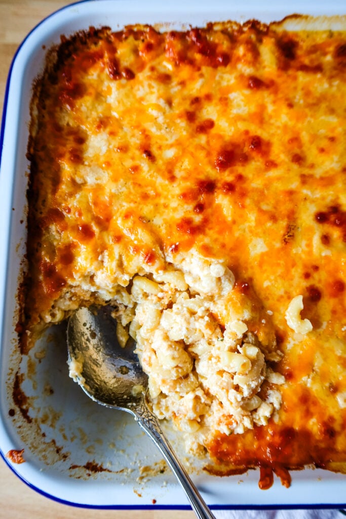 Easy Comfort Food Mac & Cheese Casserole