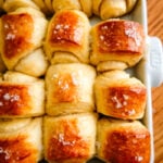 sweetpea's parkerhouse rolls