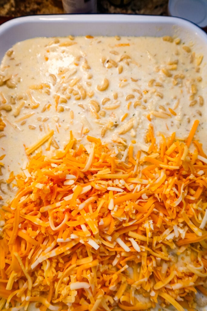 unbaked macaroni and cheese recipe